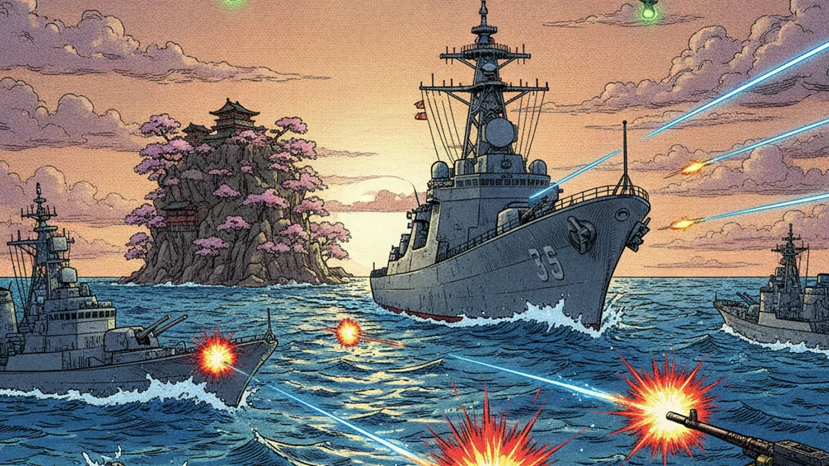 China and Russia Conduct Live-Fire Drills in Japan's Economic Waters