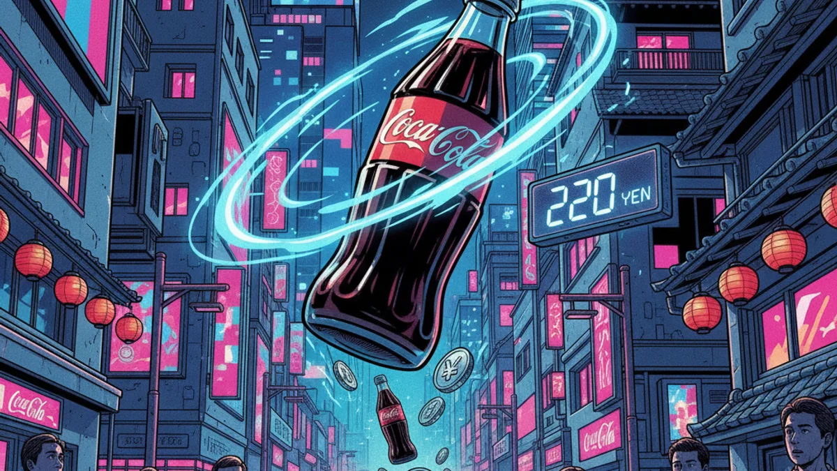 Coca-Cola Japan Raises Prices on 165 Products from September 2026