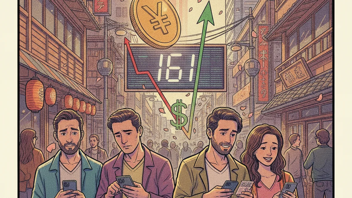 Yen Plunges to 161 Per Dollar: What Expats Need to Know