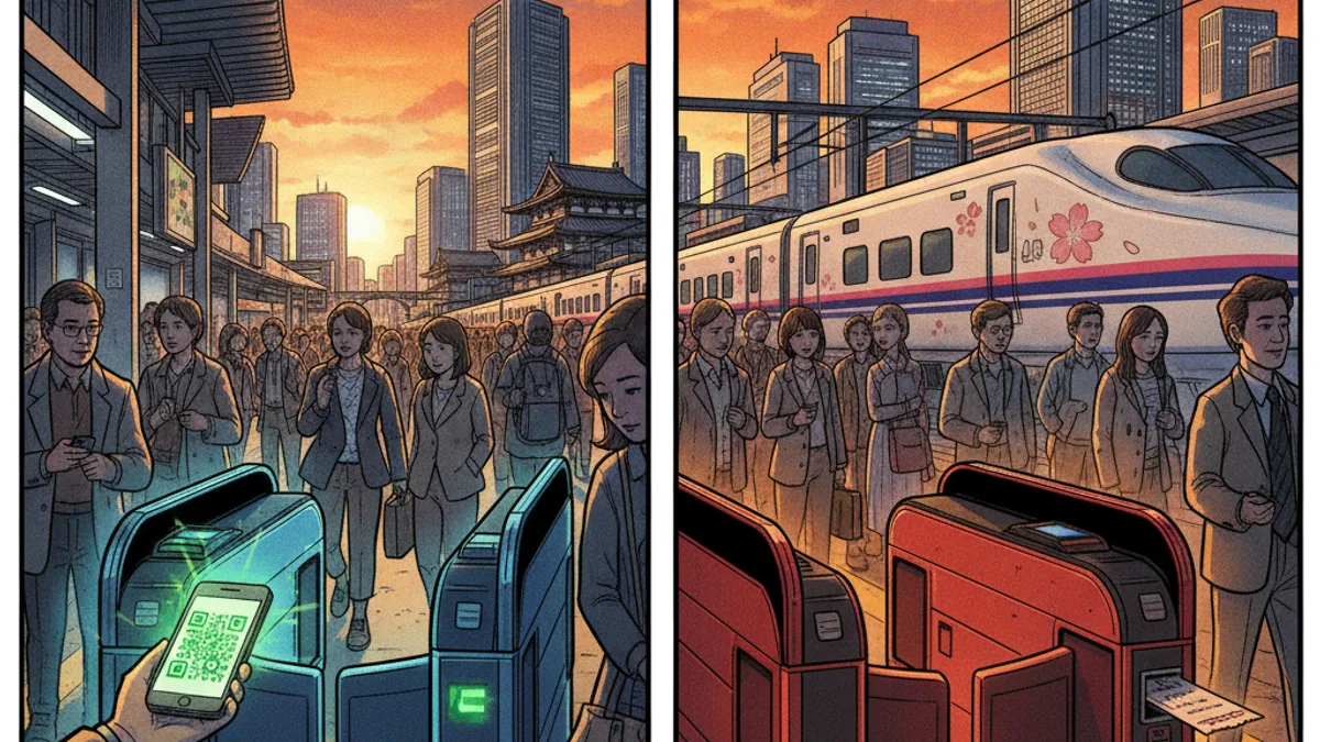 JR East Switches to QR Code Tickets, Ending Magnetic System in Spring 2027