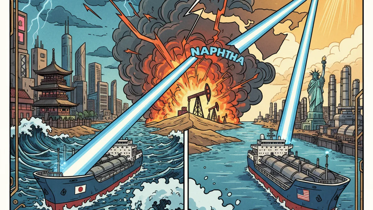 Japan Pivots to US Naphtha Imports as Middle East Crisis Disrupts Supply