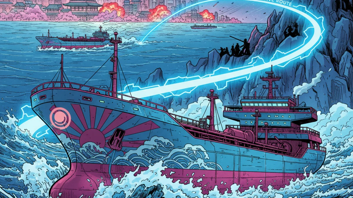 First Oil Tanker Reaches Japan via Alternative Route Amid Middle East Crisis