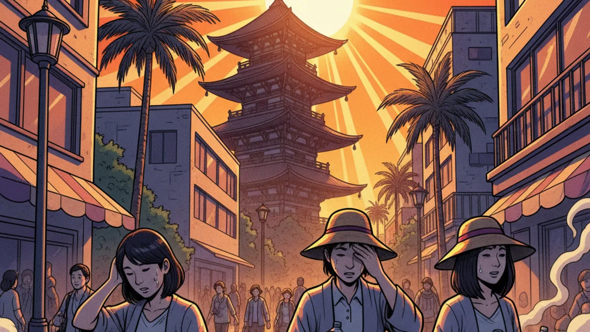 Summer-Like Heat Wave Sweeps Japan: Health Precautions Urged