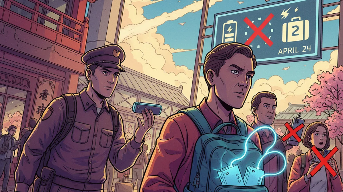 Japan Bans Mobile Battery Use on Flights, Limits Carry-on to 2 Per Person