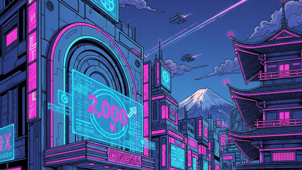 Aeon Cinema Raises Ticket Prices to 2,000 Yen for General Admission