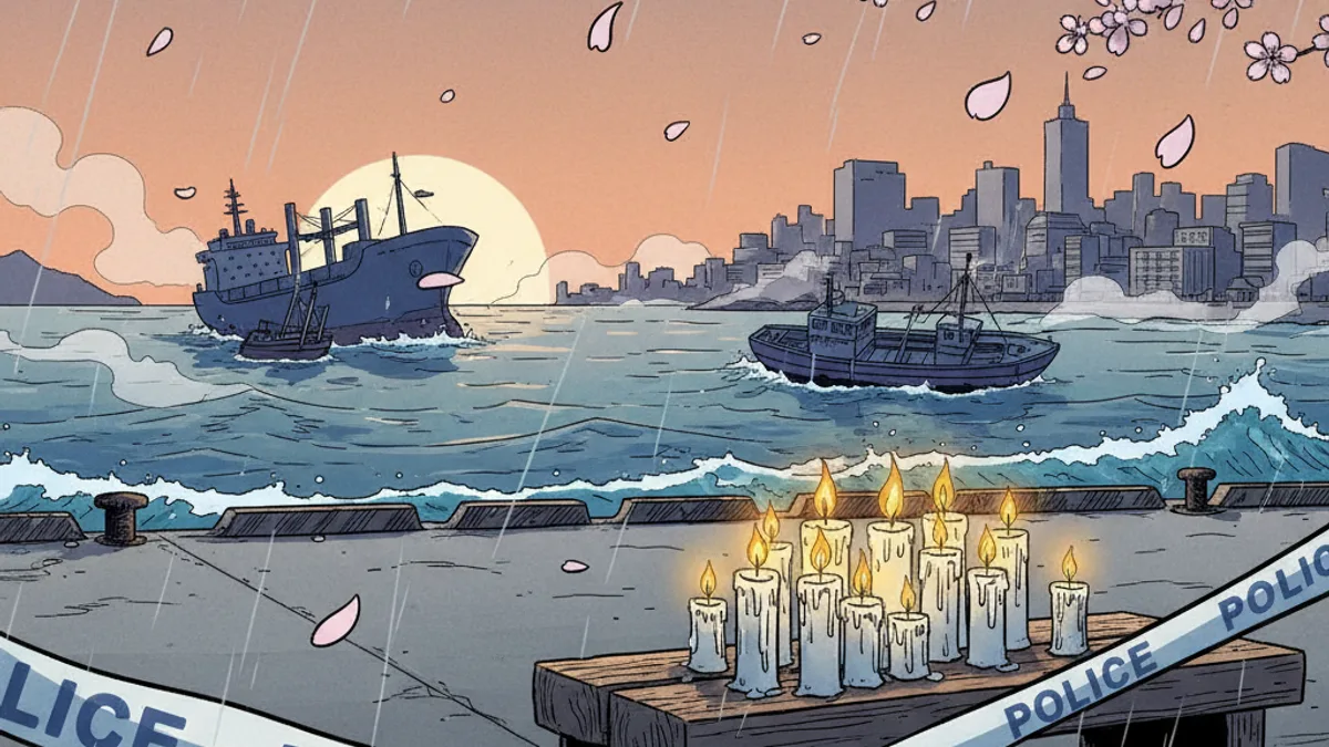 Fatal Collision Off Toba Coast: Cargo Ship Strikes Fishing Boat