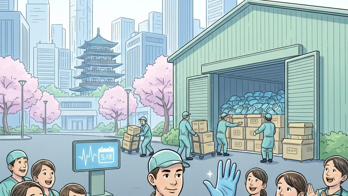 Japan Releases Medical Glove Stockpile Amid Middle East Supply Crisis