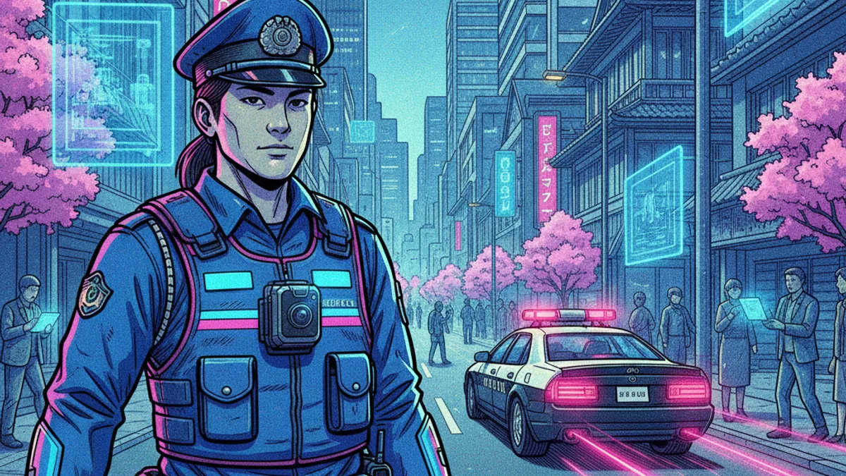 Japan Police to Deploy Body-Worn Cameras Nationwide from April 2027
