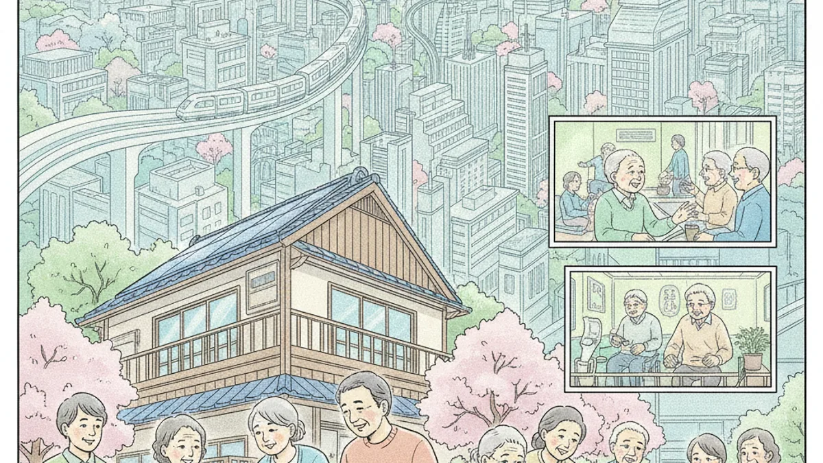 Single-Elderly Households Hit Record 9.3 Million as Japan Ages Rapidly