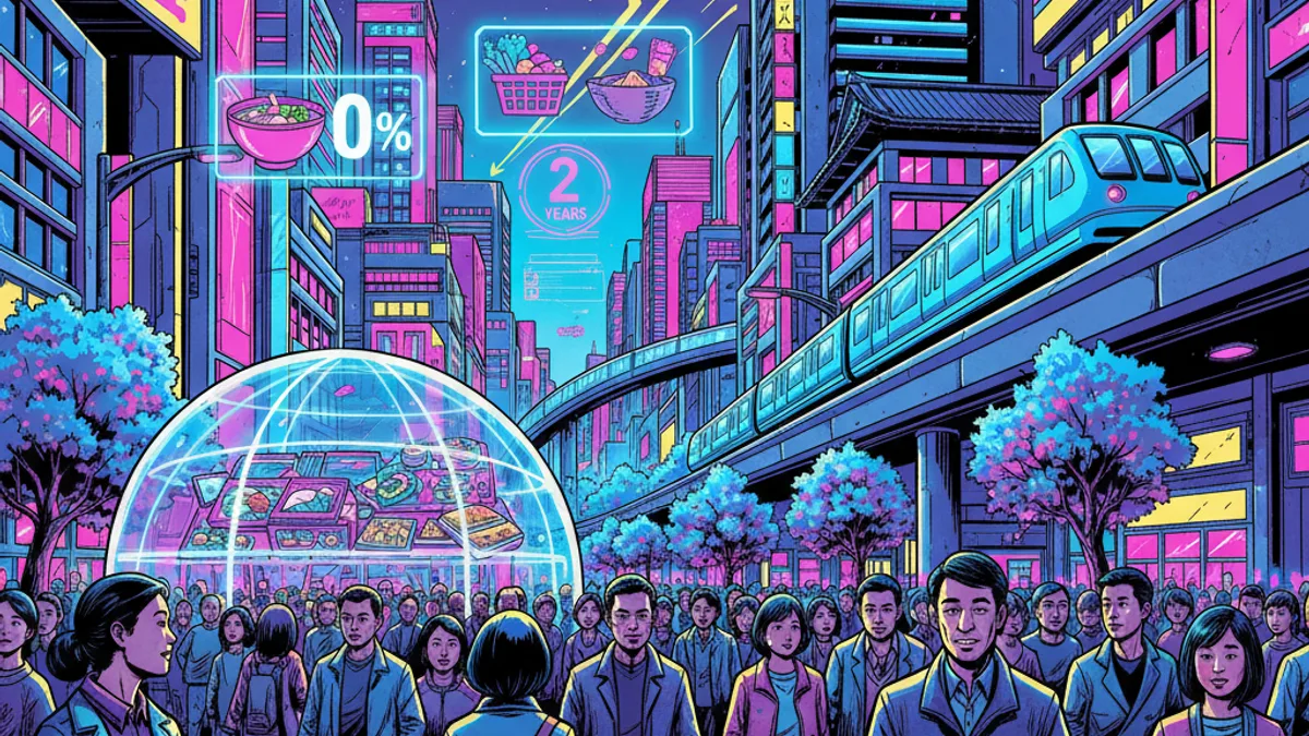 Japan Proposes Zero Consumption Tax on Food Items for Two Years