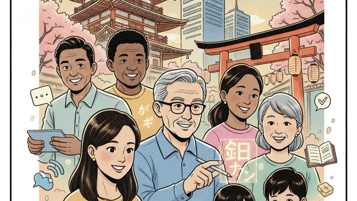 Japan to Launch Japanese Language Learning Program for Foreign Residents