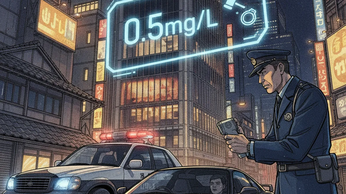 Japan Introduces Numerical Standards for Dangerous Driving Prosecutions